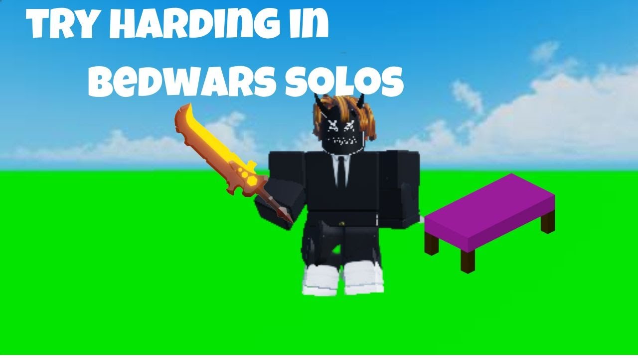 Try Harding Try harding in bedwars solos pt.1 (yuzi kit) - YouTube