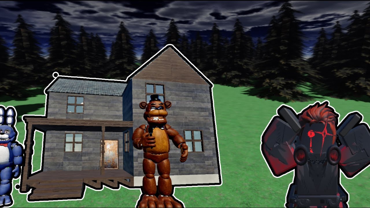 Five Nights At Freddy’s haunted house in Roblox - YouTube