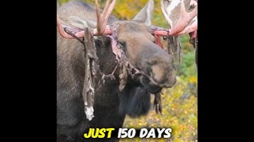 Moose Antlers Grow THIS Fast?! (Insane nature fact you didn