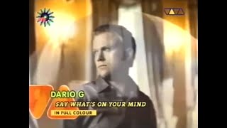 Dario G – Say What&#39;s On Your Mind
