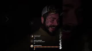 Download Lagu Post Malone plays snippets from his album on Instagram Live (2022)