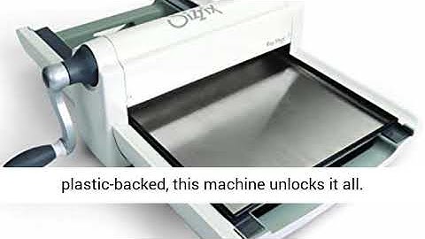 Sizzix 660550 Industrial Strength Die Cutting Embossing Machine Arts Crafts Scrapbooking Cardmaking