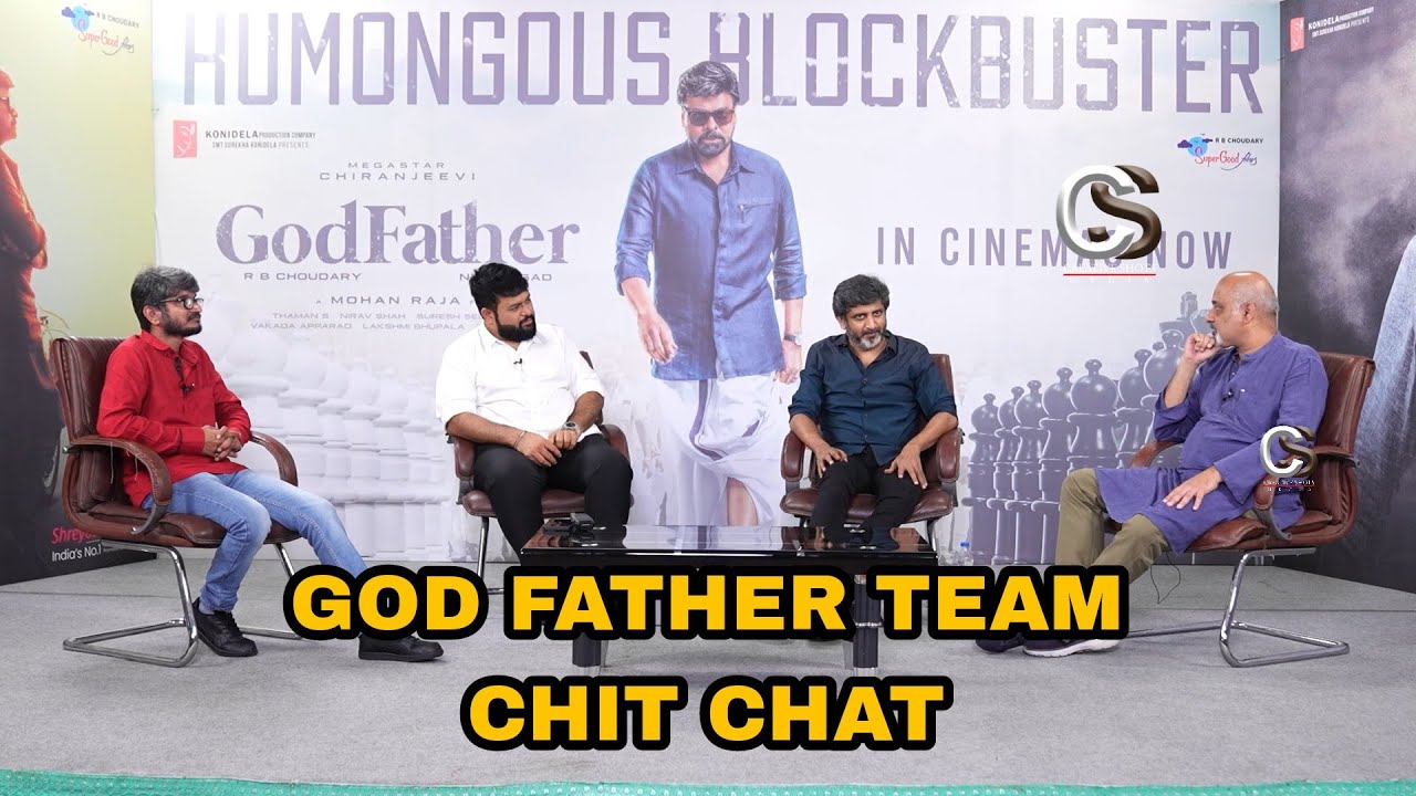 God Father Movie Team Chit Chat |Chiranjeevi| Creative shots media