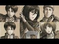 If Attack on Titan characters sing SOLO
