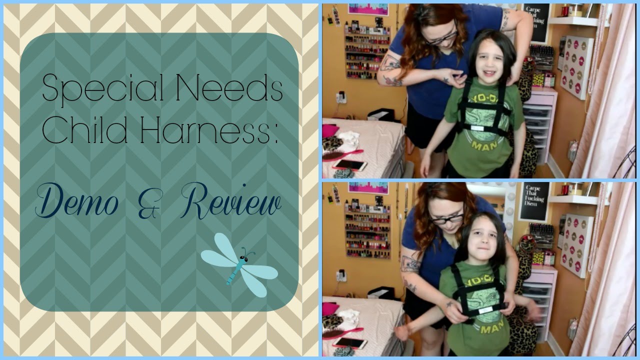 Special Needs Child Harness Review And Demo Autism YouTube