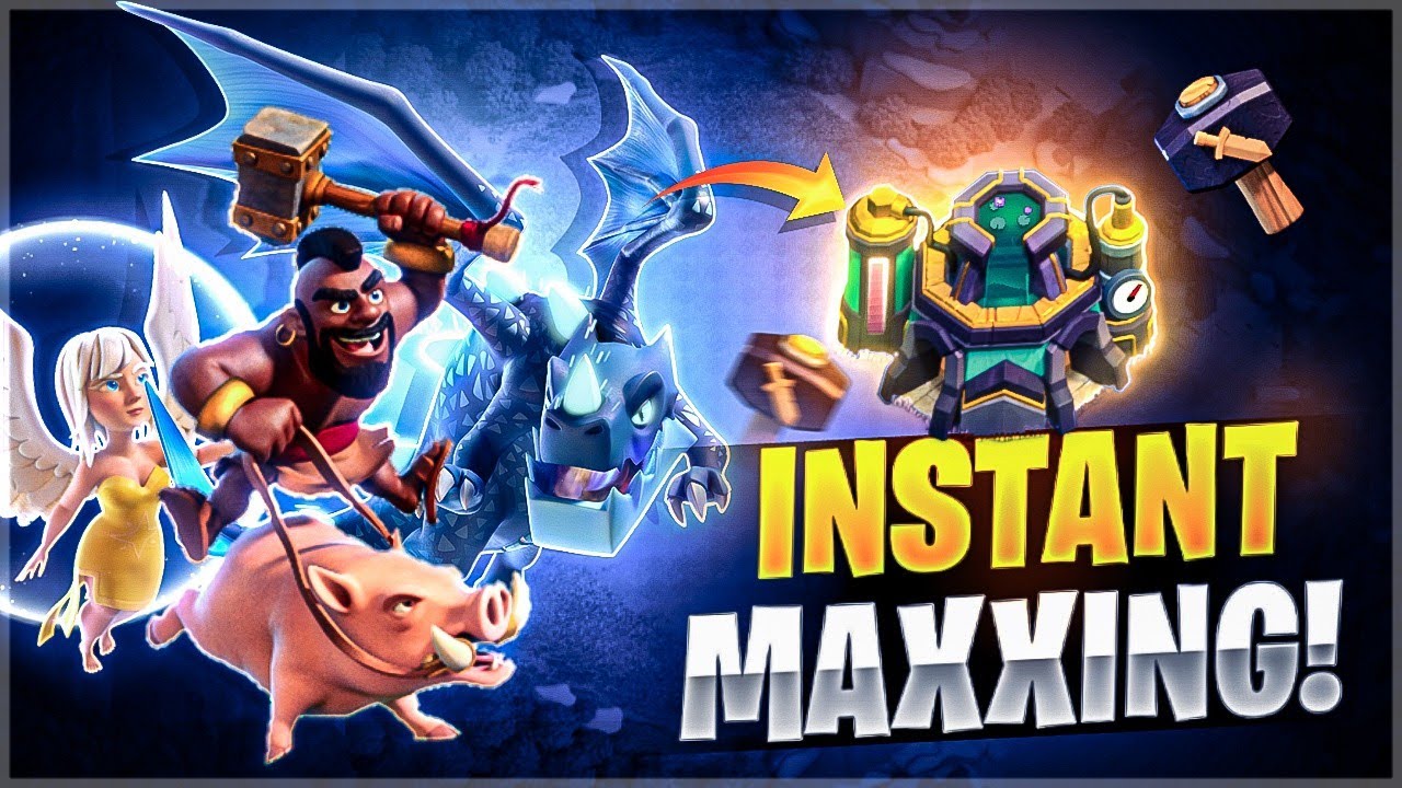 Instant Maxxing The Whole Army 😱! | Clash Of Clans Tricks 🔥! | Tamil | KINGMAXI 👑!