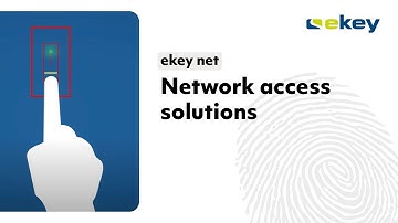 ekey net – Network access solutions EN