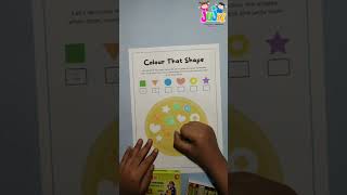 color the shapes worksheet