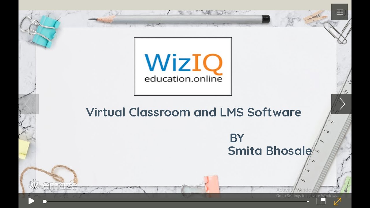 WIZIQ TUTORIAL PART 2 - YouTube