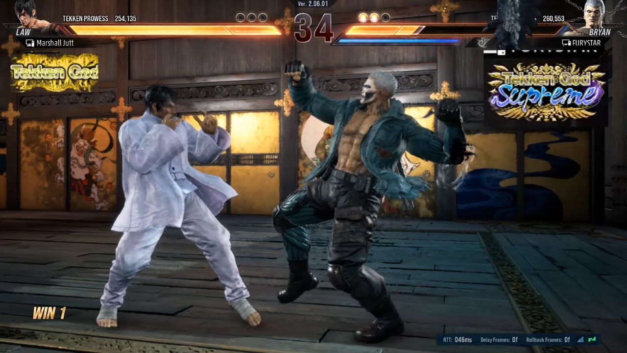 Supremo Bryan get OWNED by Marshall Law - Tekken 8