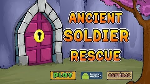G2J Ancient Soldier Rescue Walkthrough [Games2Jolly]