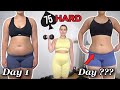 Lazy girl attempts the 75 hard challenge getting my life together