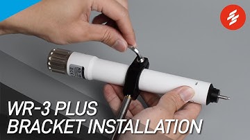 WR-3 Plus Installation Guide：How to Mount Wind Sensor?