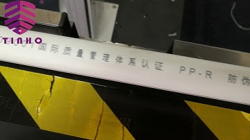 Online UV Laser Printer for PE Pipes Flying Laser Marking Solutions