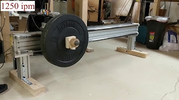 CNC router X axis test run with Clearpath servo