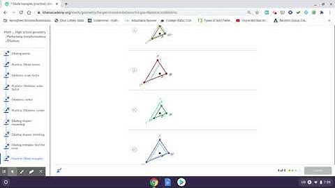 Dilate Triangles