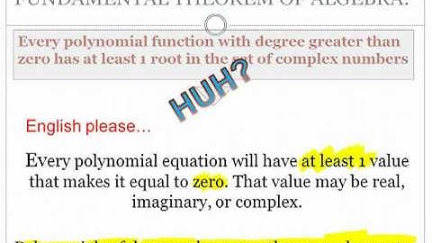 4.1 Polynomial Functions
