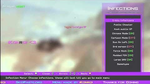 Modern Warfare 2 iKonroi v5 All client Tu8 Mod Menu +DOWNLOAD