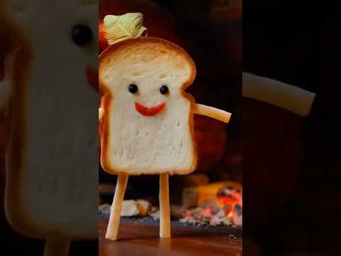 Toasty Toast [SHORT] 🍞 🔥 #toasty #toast #fire