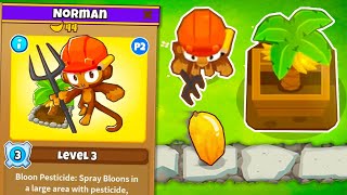 Norman the Industrial Farmer HERO in BTD 6!