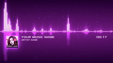 Audio Spectrum Visualizer After Effects Template Free Download