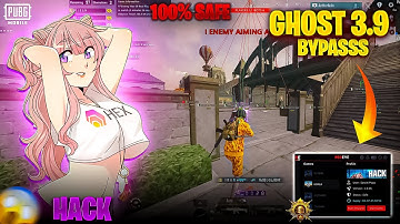 PUBG MOBILE 3.9 🔥 Gameloop hack + Esp 🤤+ Skin 😍+ Aimbot🥶 100% SAFE ON MAIN ID 3.9🔵| GHOST BYPASS 3.9