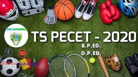 TS PECET | PHYSICAL EDUCATION ENTRANCE EXAM NOTIFICATION