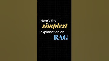 The simplest RAG explanation ever 💡