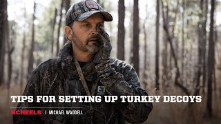 Tips to Setup Your Turkey Decoys - Michael Waddell | SCHEELS