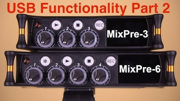 How to use a Sound Devices MixPre as a USB interface Part 2