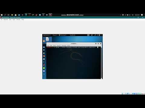SQLMAP to inject the DBS