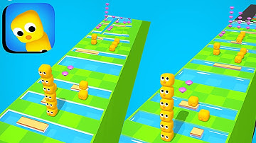 CUBE CROSS ALL LEVELS GAMEPLAY ANDROID,IOS (LEVELS 7-8)