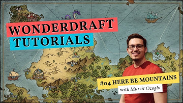 Wonderdraft Tutorial 4: Adding and Customizing Mountains