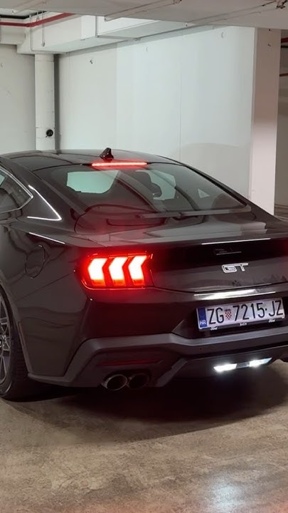Ford Mustang GT European model IMPRESSIVE EXHAUST sound 🔥🏁😎