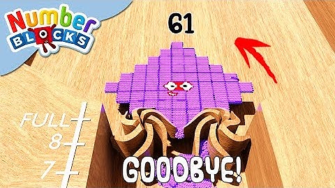 NUMBERBLOCKS | Hello and Goodbye 61! (FANMADE) | New Episode 2021