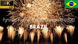 Pyronale Fireworks World Championship 2022 Brazil Full Show 4K at Olympiastadion Berlin