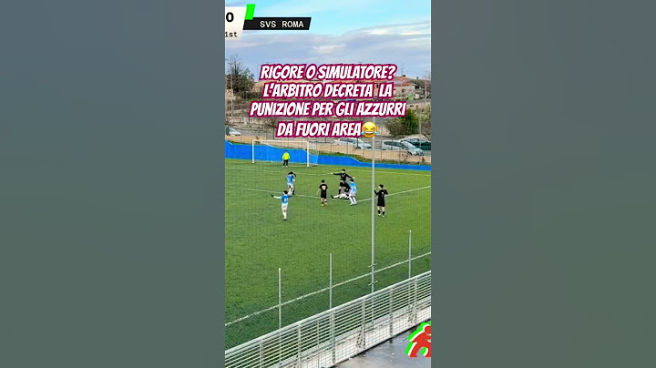 Rigore o simulazione l’arbitro decreta la punizione fuori aria #audio #edm #song #calcio #football