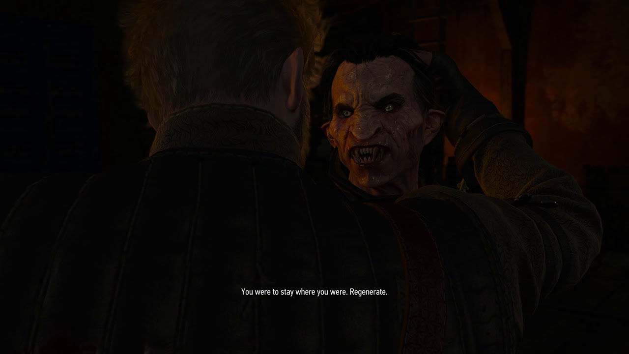 Geralt fights the Beast of Beauclair (Blood Run) YouTube