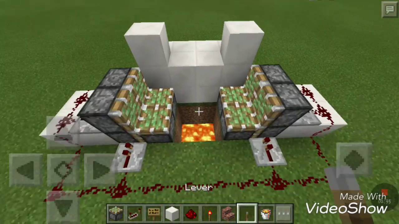  Cara membuat jebakan piston di Minecraft PE YouTube