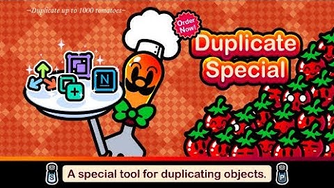 Tomado Recipe Tutorial - Duplicate Special Tool