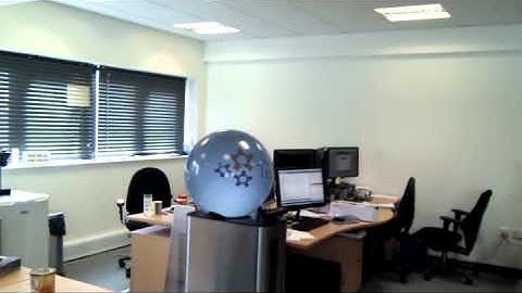 Freaky tracking eyeball using Puffersphere, Microsoft Kinect and WPF