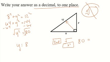 7.1: The Pythagorean Theorem