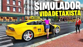 SIMULADOR REALISTA de MOTORISTA DE APLICATIVO! | DIA 2 NA VIDA DE TAXISTA EUROPEU! screenshot 4