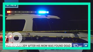 Police: 29-year-old man jailed in killing of his mother at St. Pete home