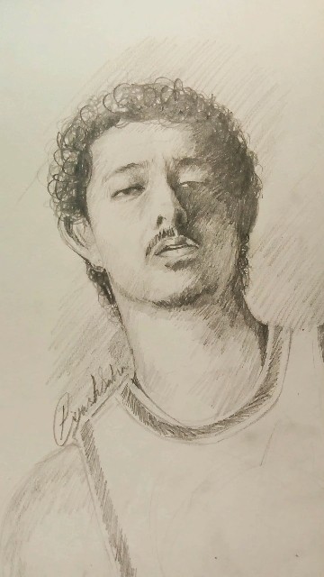 Hanumankind Rapper Drawig Hanumankind drawing @Hanumankind #hanumankind #sketch #drawing #shorts ...