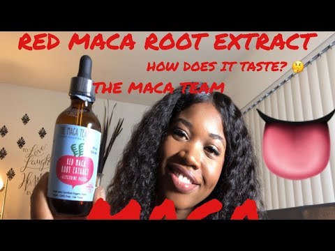 WHAT DOES RED MACA ROOT LIQUID EXTRACT TASTE LIKE?! IS IT GOOD???