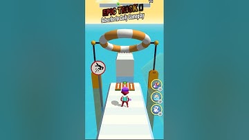 “FUN RACE 3D | Stage 1 | Crazy Parkour Run | Impossible Obstacle Race Gameplay | Funny Mobile Game”