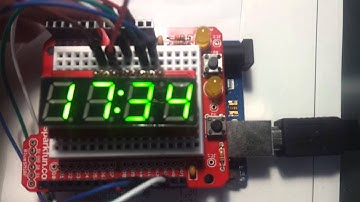 Table clock with Arduino and Python