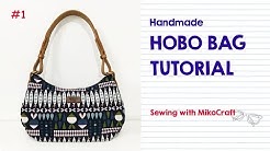Tutorial Menjahit Tas Hobo - sewing with Miko - Durasi: 18.45. 