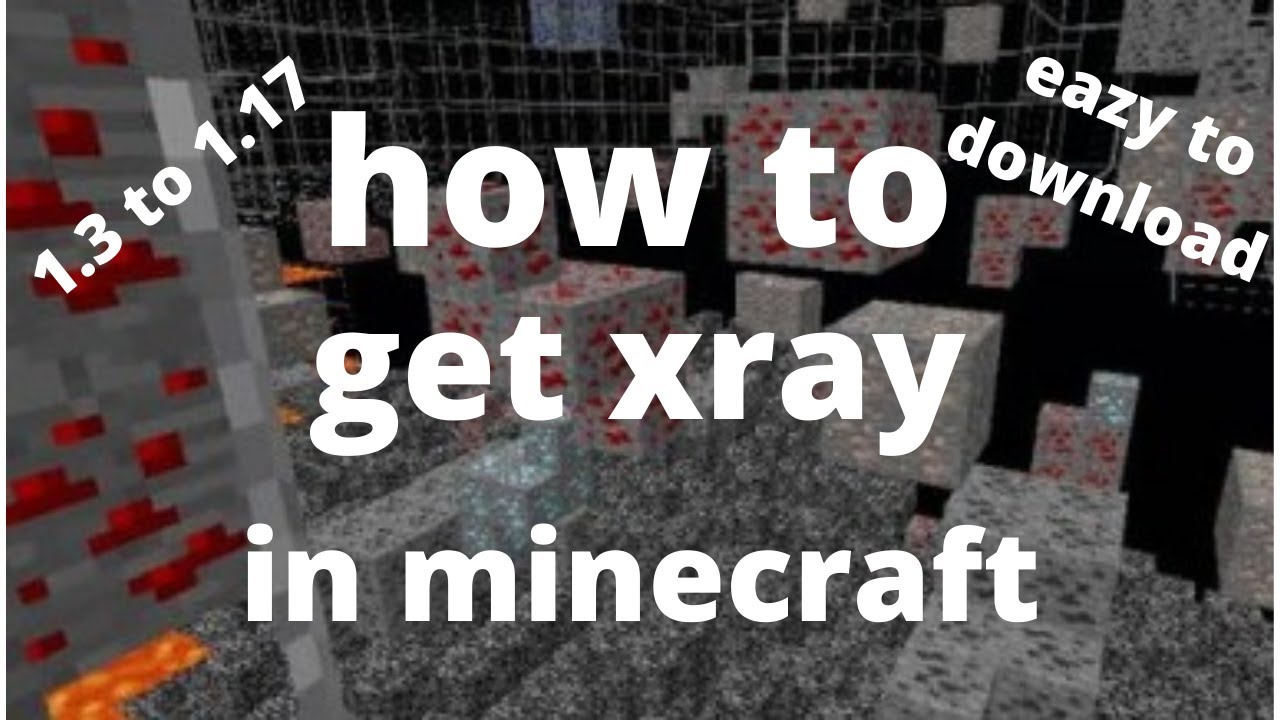 how to get xray in minecraft YouTube